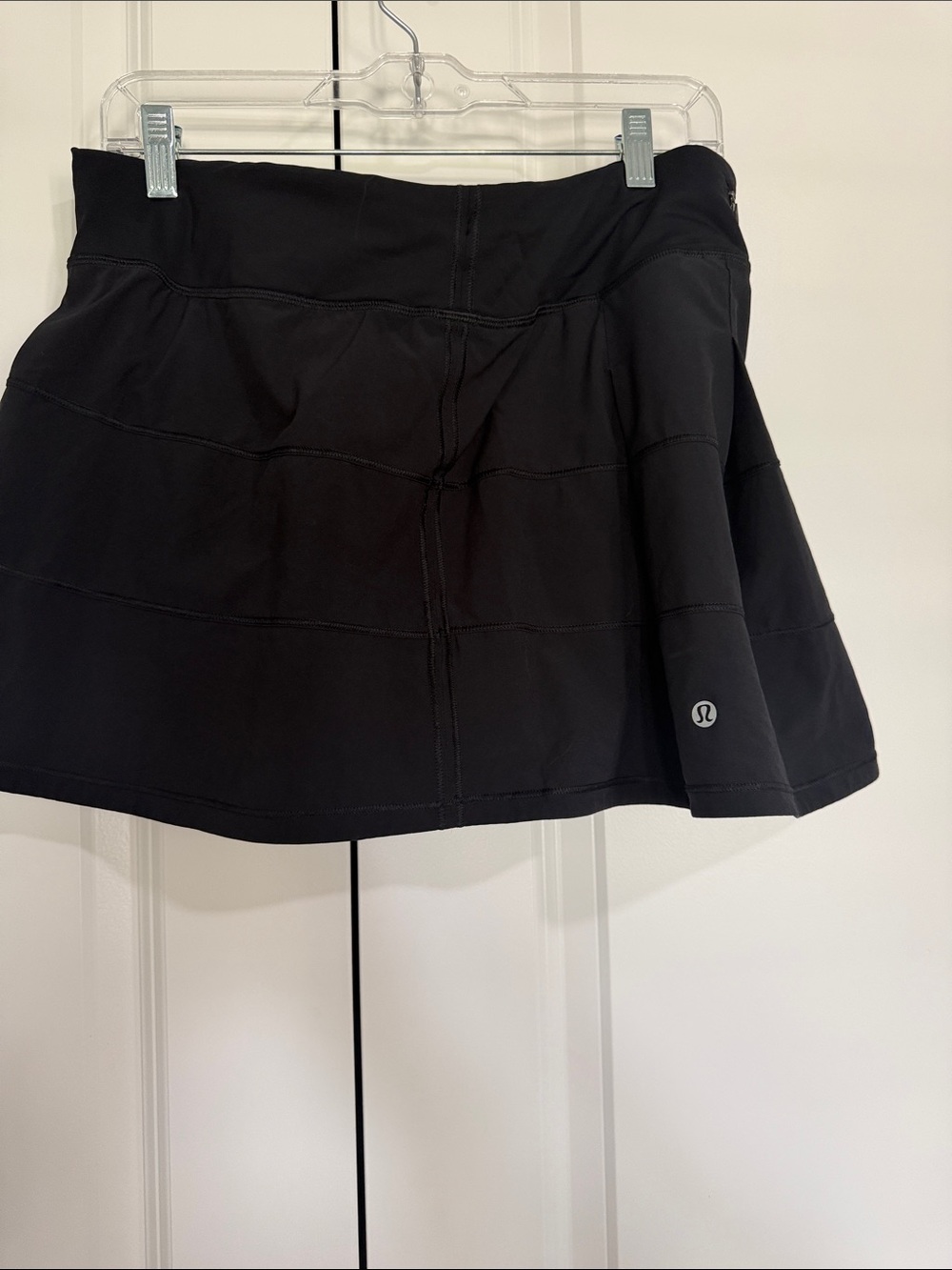 lululemon athletica Black Skater Tennis Skirt